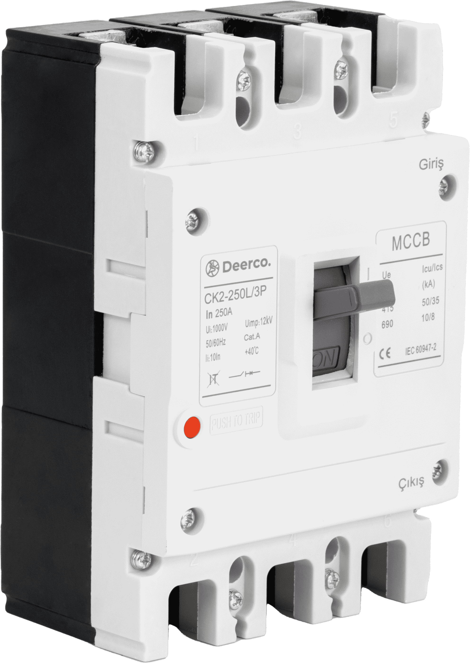 Derko 3 Kutuplu Sabit Tip Kompakt Şalter